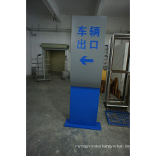 Acrylic Directory Signs Advertising Stand Monolith Architectural Signage